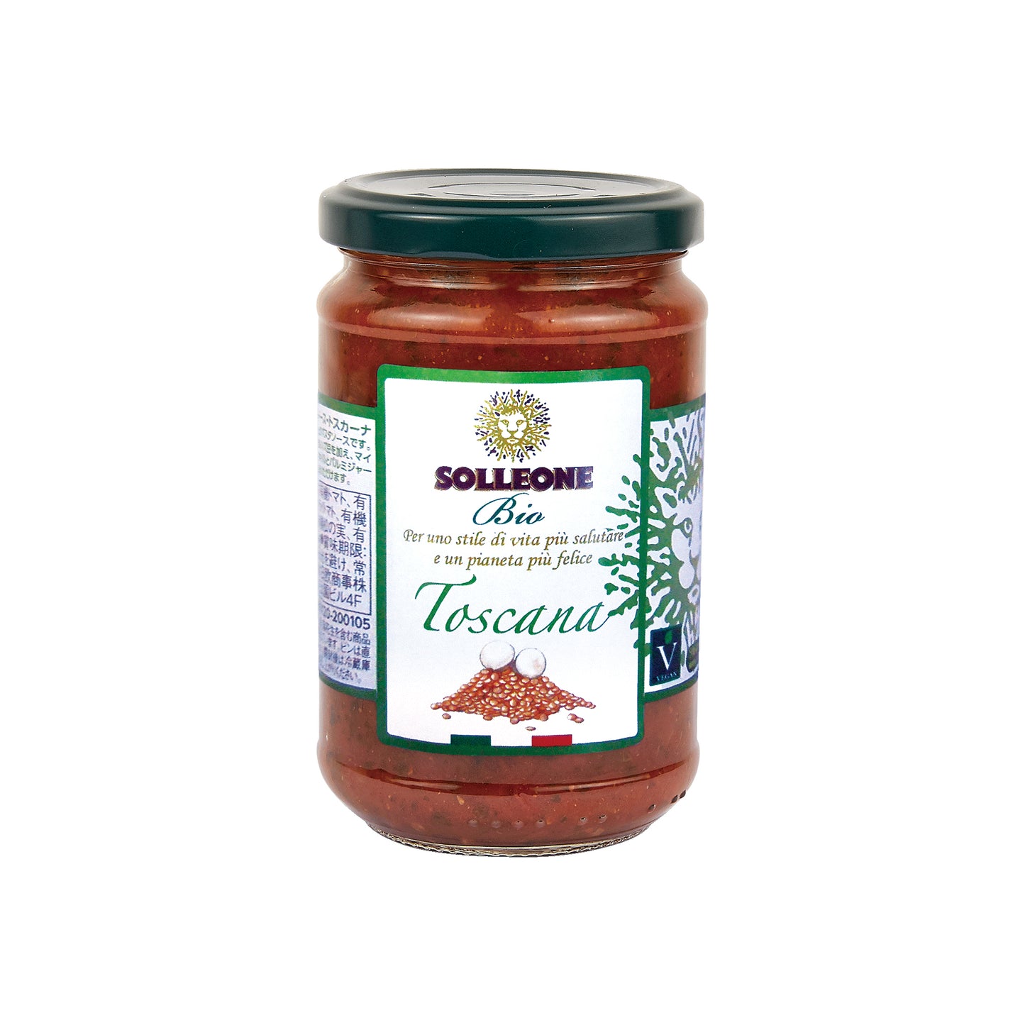 Premium Pasta Sauce "Toscana" Organic - Solleone Bio 290g x 6pc